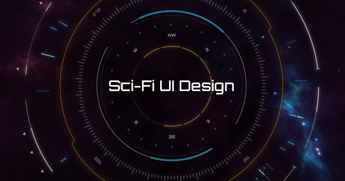 Sci Fi UI Design